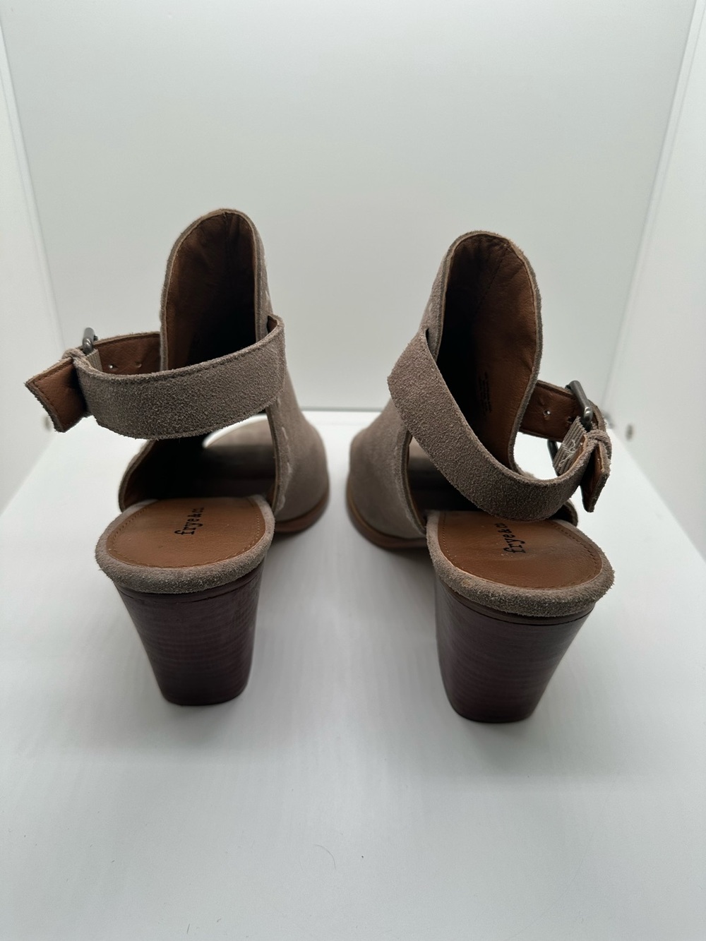 Frye and Co. Donna Suede Leather Sling Back Shoes Size 9 - Picture 5 of 9